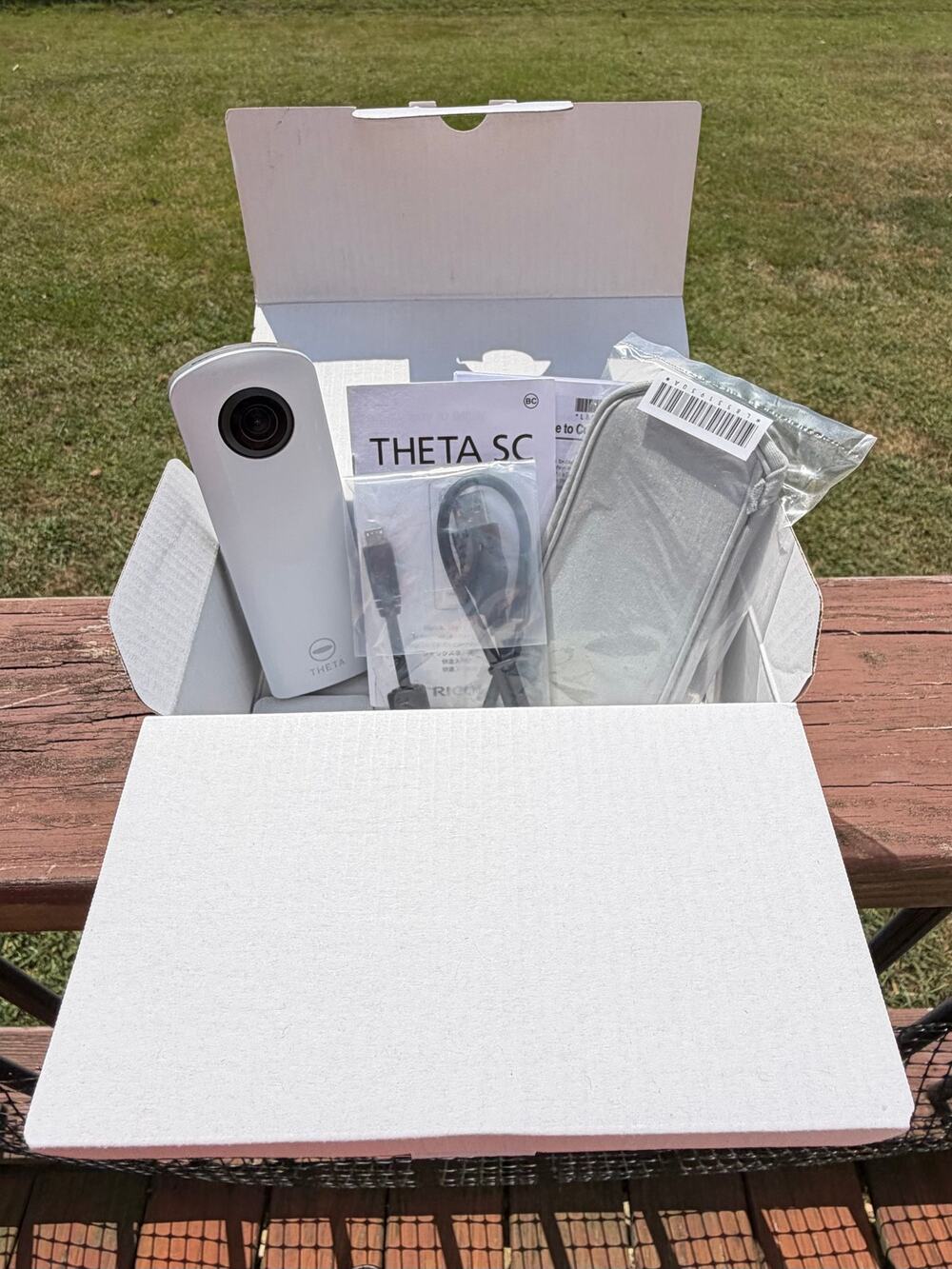 Ricoh Theta SC 360 Spherical VR Camera White New Open Box Never Used Tested